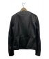 ADEAM (アディアム) ラムレザージャケット ブラック サイズ:2：9800円