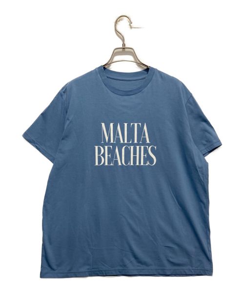 CABANA（カバナ）CABANA (カバナ) MALTA BEACHES Tシャツ ブルー サイズ:Mの古着・服飾アイテム