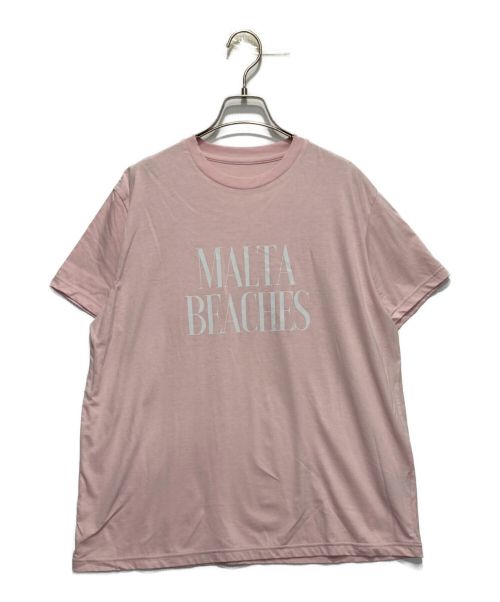 CABANA（カバナ）CABANA (カバナ) MALTA BEACHES Tシャツ ライトピンク サイズ:Mの古着・服飾アイテム
