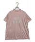 CABANA（カバナ）の古着「MALTA BEACHES Tシャツ」｜ライトピンク