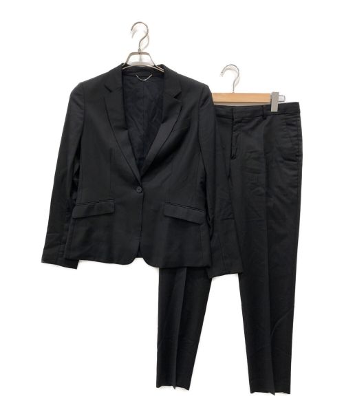 23区（ニジュウサンク）23区 (ニジュウサンク) セットアップスーツ ブラック サイズ:40の古着・服飾アイテム