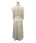 HER LIP TO (ハーリップトゥ) レBelted Asymmetric Lace Dress アイボリー サイズ:S：8000円