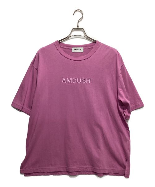 AMBUSH（アンブッシュ）AMBUSH (アンブッシュ) ロゴＴシャツ パープル サイズ:3の古着・服飾アイテム