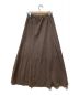 MUNICH (ミューニック) レーヨンナイロンフレアーマキシスカート グレー サイズ:S：2480円
