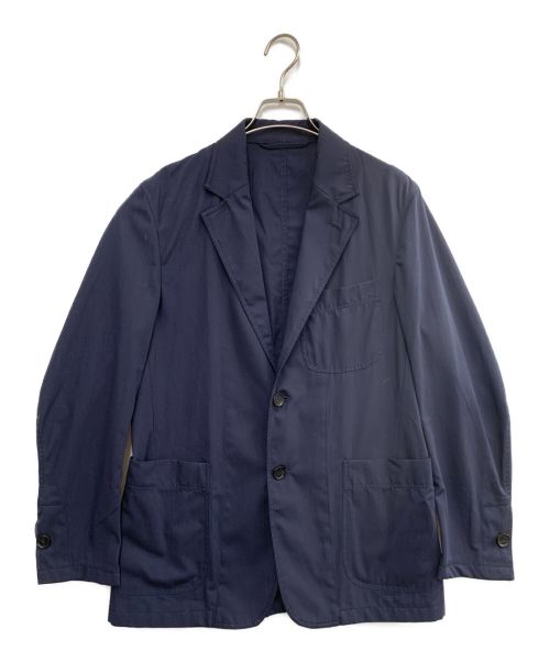 CARUSO（カルーゾ）CARUSO (カルーゾ) ナイロン2Bジャケット ネイビー サイズ:48の古着・服飾アイテム