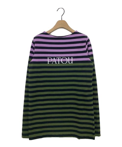 patou（パトゥ）Patou (パトゥ) オーガニックコットン マルチカラー ブルトントップ サイズ:Sの古着・服飾アイテム
