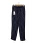 Emilio Pucci (エミリオ プッチ) Striped satin-twill straight-leg pants ネイビー サイズ:IT38：13000円