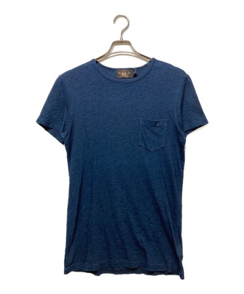 RRL（ダブルアールエル）RRL (ダブルアールエル) インディゴポケットTシャツ インディゴ サイズ:XSの古着・服飾アイテム