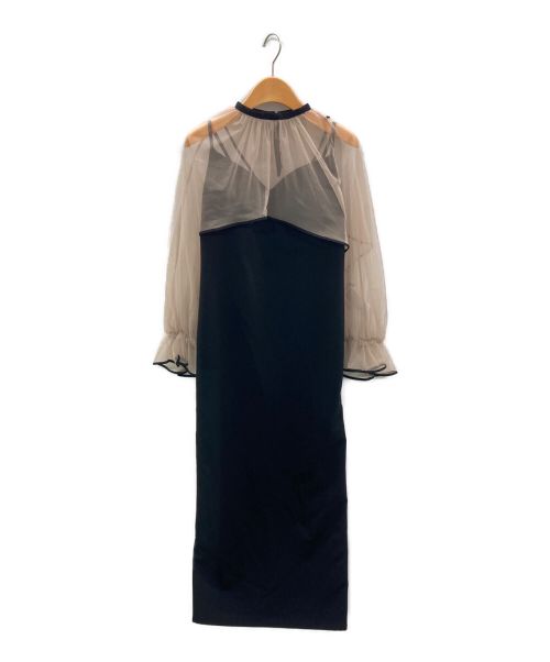 Ameri（アメリ）AMERI (アメリ) MANY WAY AIRY VEIL DRESS ブラック サイズ:Sの古着・服飾アイテム