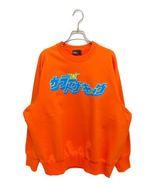 KOLOR（カラー）KOLOR (カラー) SWEATSHIRT オレンジ サイズ:3 未使用品の古着・服飾アイテム