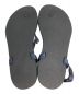 中古・古着 foot the coacher (フットザコーチャー) BAREFOOT SANDALS ネイビー サイズ:27cm 未使用品：6000円