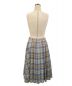 Jane Marple (ジェーンマープル) Wool tartan check 2face skirt ベージュ サイズ:M：6800円