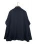seya. (セヤ) ウールギャバジンシャツジャケット ネイビー サイズ:S：24800円