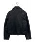 UNITED TOKYO (ユナイテッドトーキョー) ラムレザーダブルライダースジャケット ブラック サイズ:3：14800円