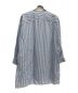GALERIE VIE (ギャルリーヴィー) セルロースブロード クルーネックチュニックシャツ ブルー サイズ:SIZE36：4800円