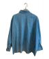 CAMIEL FORTGENS (カミエルフォートヘンス) WEIRD SHAPED コーデュロイシャツ ブルー サイズ:M：17800円