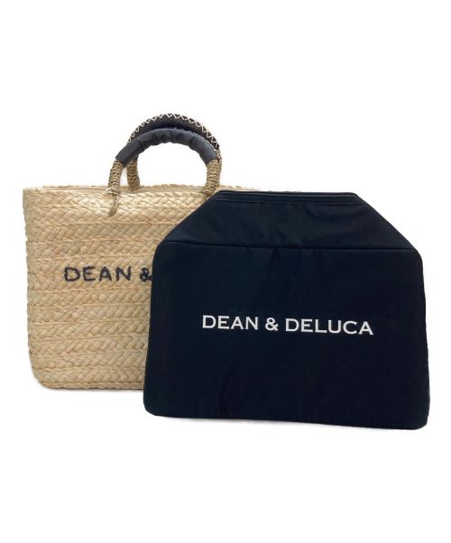 DEAN&DELUCA（ディーンアンドデルーカ）DEAN&DELUCA (ディーンアンドデルーカ) BEAMS COUTURE (ビームス クチュール) 保冷カゴバッグ ベージュ サイズ:-の古着・服飾アイテム