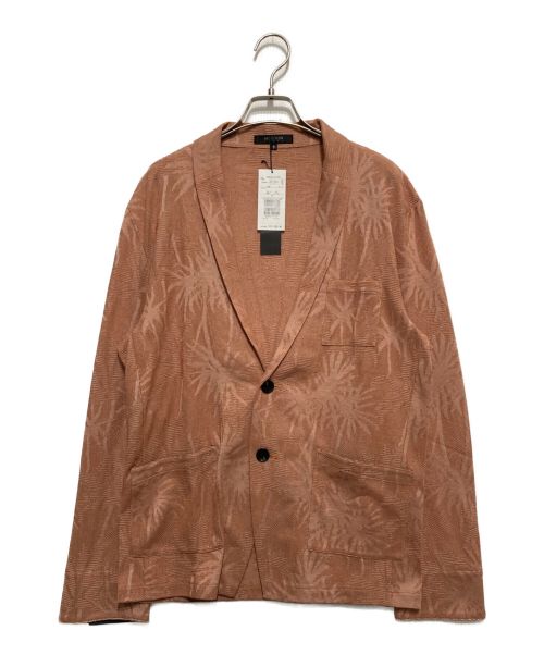 MICHEL KLEIN（ミッシェルクラン）MICHEL KLEIN (ミッシェルクラン) シャツジャケット ブラウン サイズ:SIZE51の古着・服飾アイテム