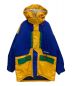 ISABEL MARANT（イザベルマラン）の古着「カラーブロックフーデッドジャケット」｜ブルー×イエロー