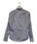 KOLOR (カラー) 先染コットンシルクストライプシャツ ブルー サイズ:3：3980円