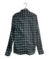 DRIES VAN NOTEN (ドリスヴァンノッテン) チェックシャツ グリーン サイズ:44：5800円