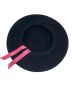 Y's PINK (ワイズ ピンク) ベレー帽 ブラック：6800円