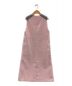 BORDERS at BALCONY (ボーダーズアットバルコニー) WOOL HERRINGBONE DRESS ピンク サイズ:36：29800円