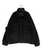 BALENCIAGAバレンシアガ）の古着「Oversized Fleece Jacket」｜ブラック