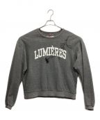 OAMCオーエーエムシー）の古着「Lumieres Sweatshirt」｜グレー
