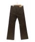 PHIPPS (フィップス) Bootcut Corduroy Jeans ブーツカットコーデュロイパンツ スターモチーフ刺繍  ブラウン サイズ:32：12800円