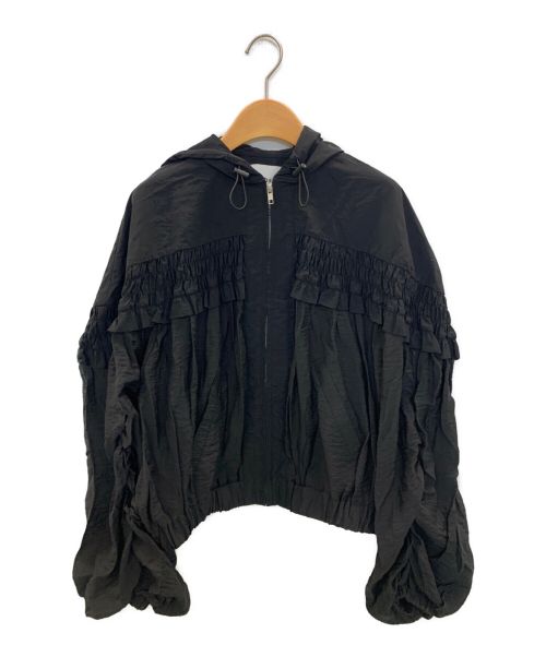 COEL（コエル）COEL (コエル) Desafio (デサフィオ) ドッキングシャーリングブルゾン ブラック サイズ:38の古着・服飾アイテム