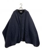 UNFILアンフィル）の古着「block checked wool-mossar scarf & jacket」｜グレー