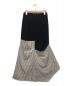 UN3D. (アンスリード) シャツドッキングスカート ブラック サイズ:38：4800円