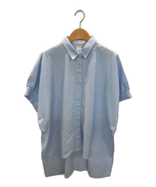 Noble（ノーブル）Noble (ノーブル) ボリュームハーフスリーブシャツ ライトブルー サイズ:-の古着・服飾アイテム