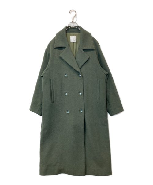 CIROI（シロイ）CIROI (シロイ) クリスタルオーバーコート グリーン サイズ:1の古着・服飾アイテム