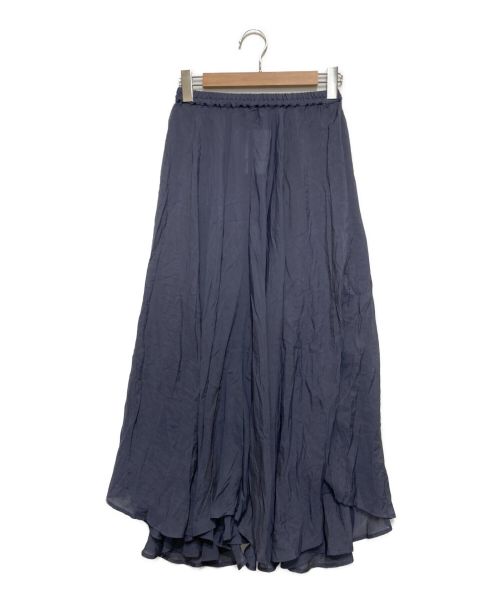 UNGRID（アングリッド）UNGRID (アングリッド) シアーボリュームスカート ネイビー サイズ:Freeの古着・服飾アイテム