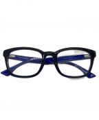 EMPORIO ARMANIエンポリオアルマーニ）の古着「眼鏡」｜ブルー×ブラック