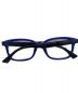 EMPORIO ARMANI (エンポリオアルマーニ) 眼鏡 ブルー×ブラック サイズ:145：1480円