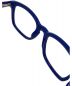中古・古着 EMPORIO ARMANI (エンポリオアルマーニ) 眼鏡 ブルー×ブラック サイズ:145：1480円