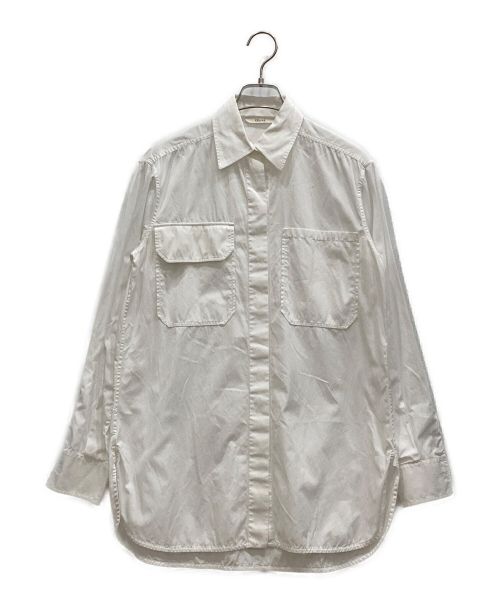 CELINE（セリーヌ）CELINE (セリーヌ) ワーク　フロントポケット シャツ　2 0EE4/165C　フィービー期 ホワイト サイズ:34の古着・服飾アイテム