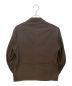 KAPTAIN SUNSHINE (キャプテンサンシャイン) 22AW Garment Dyed 2B Single Jacket ブラウン サイズ:36：24800円