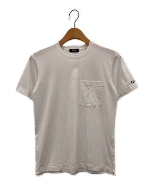 FIXER（フィクサー）FIXER (フィクサー) 2 Print Crew Neck T-shirt ホワイト サイズ:XSの古着・服飾アイテム