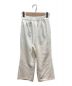 Lisiere (リジェール) Cropped Pants ホワイト サイズ:36：3980円