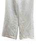 中古・古着 Lisiere (リジェール) Cropped Pants ホワイト サイズ:36：3980円