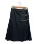 HERMES（エルメス）の古着「ケリープリーツデザインスカート」｜ブラック