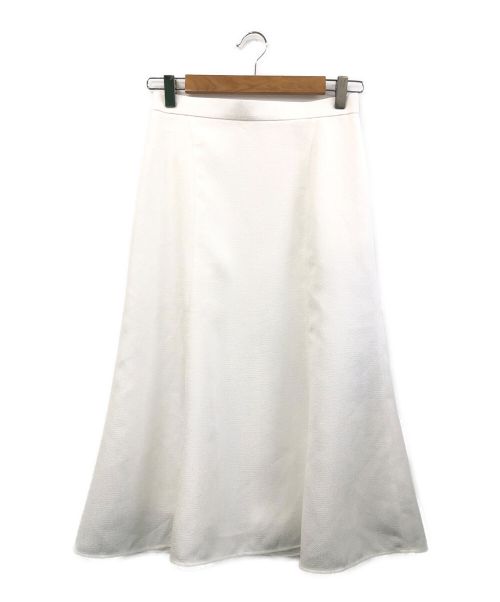 ANAYI（アナイ）ANAYI (アナイ) バスケットステッチマーメイドスカート ホワイト サイズ:38の古着・服飾アイテム