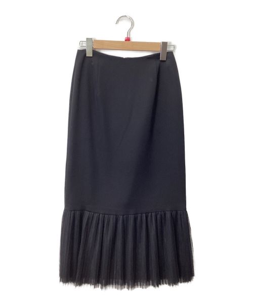 Kaene（カエン）Kaene (カエン) 異素材ドッキングスカート ブラック サイズ:なしの古着・服飾アイテム