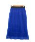 ZUCCA (ズッカ) PO リップオーガンジー スカート ブルー サイズ:M：5800円