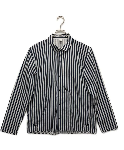 alk phenix（アルクフェニックス）alk phenix (アルクフェニックス) crank shirt / COOL DOTS ネイビー サイズ:Lの古着・服飾アイテム