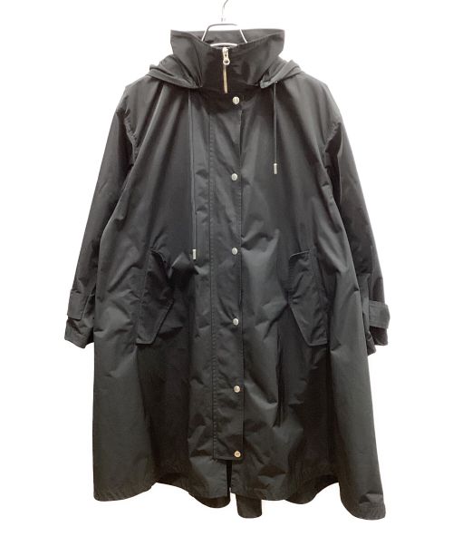 UNITED ARROWS（ユナイテッドアローズ）UNITED ARROWS (ユナイテッドアローズ) Ａラインモッズコート ブラック サイズ:36の古着・服飾アイテム